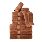 Egyptian Cotton Madeline Plush Towel Set 9 Piece