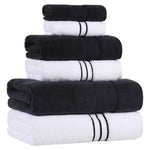 Turkish Cotton Plush Towel Set 6 Piece