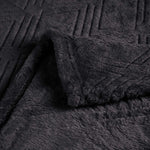 Flannel Fleece Blanket – Alaska Diamond Quilted - Warm and Plush