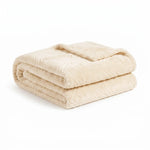 Flannel Fleece Blanket – Alaska Diamond Quilted - Warm and Plush