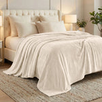 Flannel Fleece Blanket – Alaska Diamond Quilted - Warm and Plush