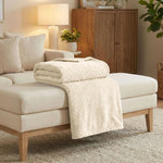 Flannel Fleece Blanket – Alaska Diamond Quilted - Warm and Plush