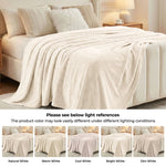 Flannel Fleece Blanket – Alaska Diamond Quilted - Warm and Plush