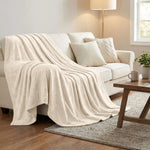 Flannel Fleece Blanket – Alaska Diamond Quilted - Warm and Plush