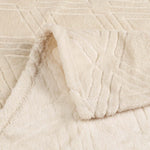 Flannel Fleece Blanket – Alaska Diamond Quilted - Warm and Plush