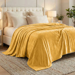 Flannel Fleece Blanket – Alaska Diamond Quilted - Warm and Plush