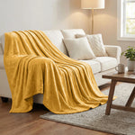 Flannel Fleece Blanket – Alaska Diamond Quilted - Warm and Plush