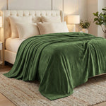 Flannel Fleece Blanket – Alaska Diamond Quilted - Warm and Plush