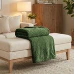 Flannel Fleece Blanket – Alaska Diamond Quilted - Warm and Plush
