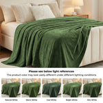 Flannel Fleece Blanket – Alaska Diamond Quilted - Warm and Plush