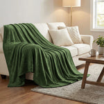 Flannel Fleece Blanket – Alaska Diamond Quilted - Warm and Plush