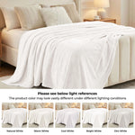 Flannel Fleece Blanket – Alaska Diamond Quilted - Warm and Plush