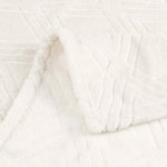 Flannel Fleece Blanket – Alaska Diamond Quilted - Warm and Plush