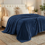 Flannel Fleece Blanket – Alaska Diamond Quilted - Warm and Plush