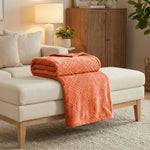 Flannel Fleece Blanket – Alaska Diamond Quilted - Warm and Plush