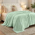 Flannel Fleece Blanket – Alaska Diamond Quilted - Warm and Plush