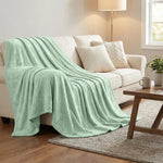 Flannel Fleece Blanket – Alaska Diamond Quilted - Warm and Plush