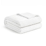 Flannel Fleece Blanket – Alaska Diamond Quilted - Warm and Plush