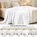 Flannel Fleece Blanket – Alaska Diamond Quilted - Warm and Plush