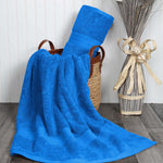 Superior Cotton Heavyweight Absorbent Plush 2 Piece Bath Sheet Set