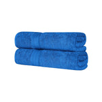 Superior Cotton Heavyweight Absorbent Plush 2 Piece Bath Sheet Set