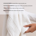 Bath Towel Set Turkish Cotton Plush Heavyweight - Aria