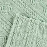 Fleece Blanket Plush Cozy Warm Arctic Boho Knit Jacquard