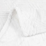 Atka Diamond Fleece Plush Ultra-Soft Fluffy Blanket