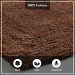 Superior Non-Slip Absorbent Assorted Solid 2 Piece Bath Rug Set