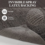 Superior Non-Slip Absorbent Assorted Solid 2 Piece Bath Rug Set