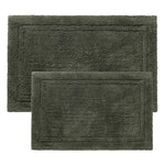 Superior Non-Slip Absorbent Assorted Solid 2 Piece Bath Rug Set
