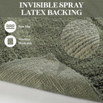 Superior Non-Slip Absorbent Assorted Solid 2 Piece Bath Rug Set