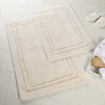 Superior Non-Slip Absorbent Assorted Solid 2 Piece Bath Rug Set