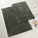 Superior Non-Slip Absorbent Assorted Solid 2 Piece Bath Rug Set