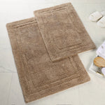 Superior Non-Slip Absorbent Assorted Solid 2 Piece Bath Rug Set