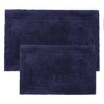 Superior Non-Slip Absorbent Assorted Solid 2 Piece Bath Rug Set