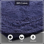 Superior Non-Slip Absorbent Assorted Solid 2 Piece Bath Rug Set