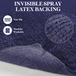 Superior Non-Slip Absorbent Assorted Solid 2 Piece Bath Rug Set