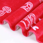 Superior Bahama Cotton Fuzzy Velour Terry Large Oversized Beach Towel
