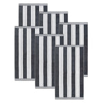 Striped Oversized Cabana Cotton Beach Towel Sets