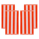 Striped Oversized Cabana Cotton Beach Towel Sets