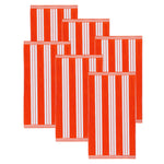 Striped Oversized Cabana Cotton Beach Towel Sets