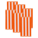 Striped Oversized Cabana Cotton Beach Towel Sets