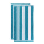 Striped Oversized Cabana Cotton Beach Towel Sets