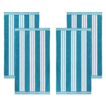 Striped Oversized Cabana Cotton Beach Towel Sets