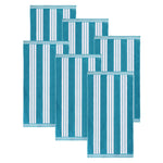Striped Oversized Cabana Cotton Beach Towel Sets