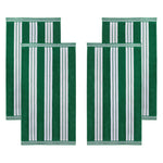 Striped Oversized Cabana Cotton Beach Towel Sets