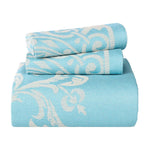 Lightweight Cotton Blend Bedspread Sets Adalie Medallion Jacquard