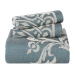 Lightweight Cotton Blend Bedspread Sets Adalie Medallion Jacquard