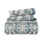 Superior Kymbal Cotton Blend Woven Medallion Jacquard Bedspread Set
